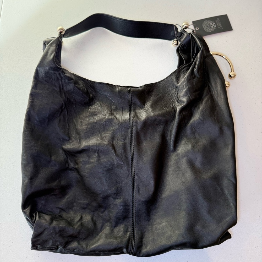 Vince Camuto Black Leather Women's Bag